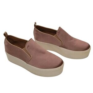 Golo‎ Vivian Satin Platform Sneaker Sz 8 Indie Sleeper Brand Y2K Blokecore